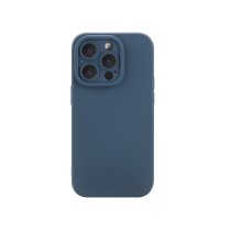 Coque Silicone iPhone 16e/17e (Bleu Nuit)