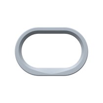 RHINOSHIELD Contour pour Coque Objectif iPhone 16e (Gris Argent)