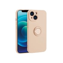 Coque Finger Grip iPhone 16 (Saumon)