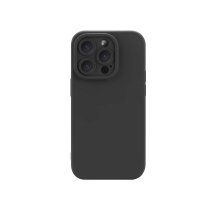 Coque Silicone iPhone 15 Plus (Noir)