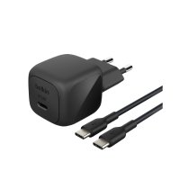 BELKIN Chargeur Secteur 45W + Câble USB-C vers USB-C 1m (PVC) (Noir)