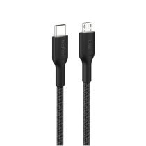 BELKIN Câble Tressé PCR USB-C vers Micro-USB 2.0 1m (Noir)