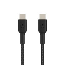 BELKIN Câble Tressé USB-C vers USB-C 0,15m (Noir)
