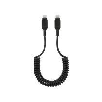 FAIRPLAY Câble Twisted USB-C vers USB-C 1,8m (Noir)