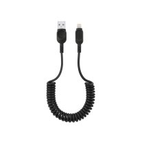 FAIRPLAY Câble Twisted Lightning 1,8m (Noir)