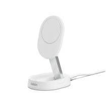 BELKIN Support de recharge magnétique Qi2 et pliable (15W) (Blanc)