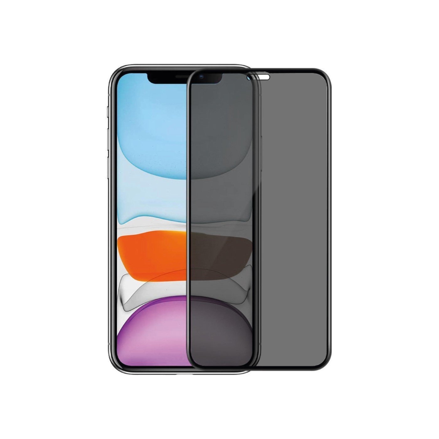 Verre Trempe iPhone 12/12 Pro (Privacy)